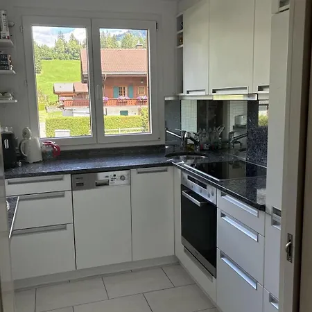Апартаменты La Sarine 124 Appartement-fewo- Dusche Oder Bad- Wc 4-bettwohnung By Interhome Гштад