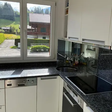 La Sarine 124 Appartement-fewo- Dusche Oder Bad- Wc 4-bettwohnung By Interhome Гштад